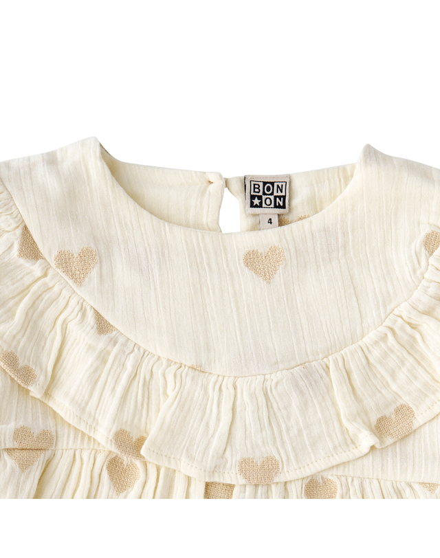 봉통 [BONTON] 봉통 OW메디블라우스 (75A7T-310-05) 착용컷