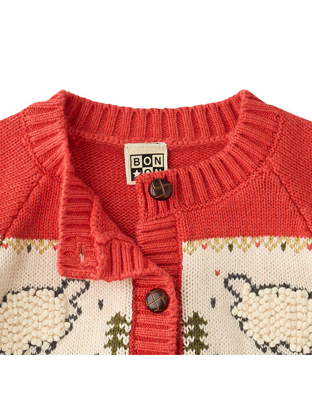 봉통 [BONTON] 봉통 RD미스틱가디건 (75A7T-200-11) 착용컷