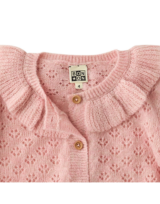 봉통 [BONTON] 봉통 LP코롤가디건 (75A7T-200-09) 착용컷