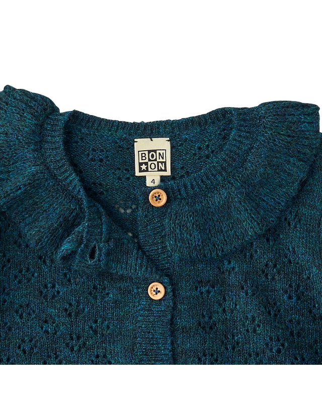 봉통 [BONTON] 봉통 BL코롤가디건 (75A7T-200-08) 착용컷