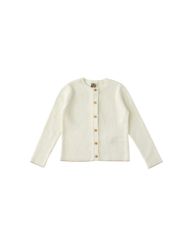 봉통 [BONTON] 봉통 WH로타골지가디건 (75A7T-200-01) 착용컷