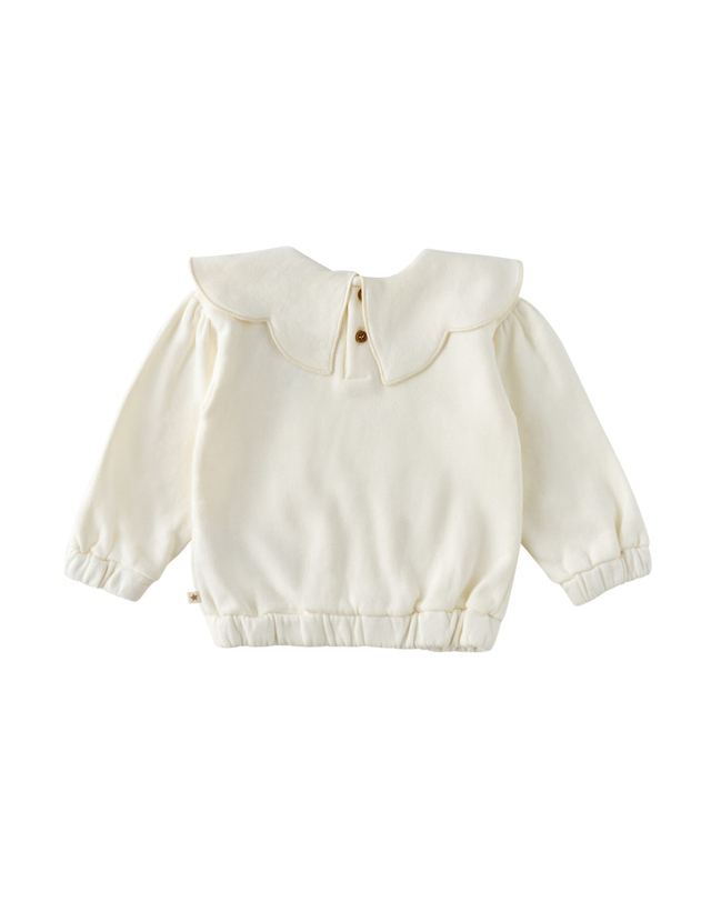 봉통 [BONTON] 봉통 베이비 WH카라스웨트셔츠 ＋기모 (75A7T-L34-01) 착용컷
