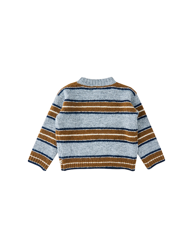 봉통 [BONTON] 봉통 GR스트라이프스웨터 (75A7T-300-11) 착용컷