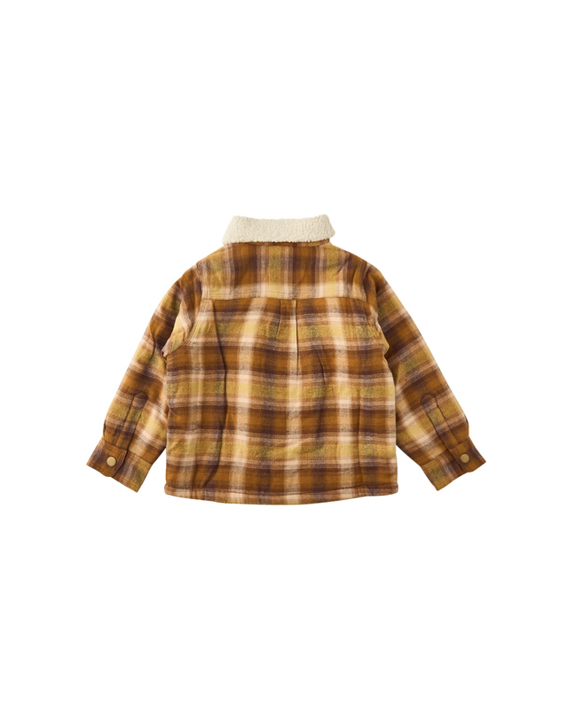 봉통 [BONTON] 봉통 CM체크플리스셔츠 (75A7T-320-04) 착용컷