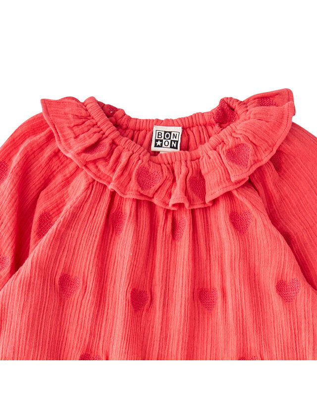 봉통 [BONTON] 봉통 RP하트다리아원피스 (75A7T-400-08) 착용컷