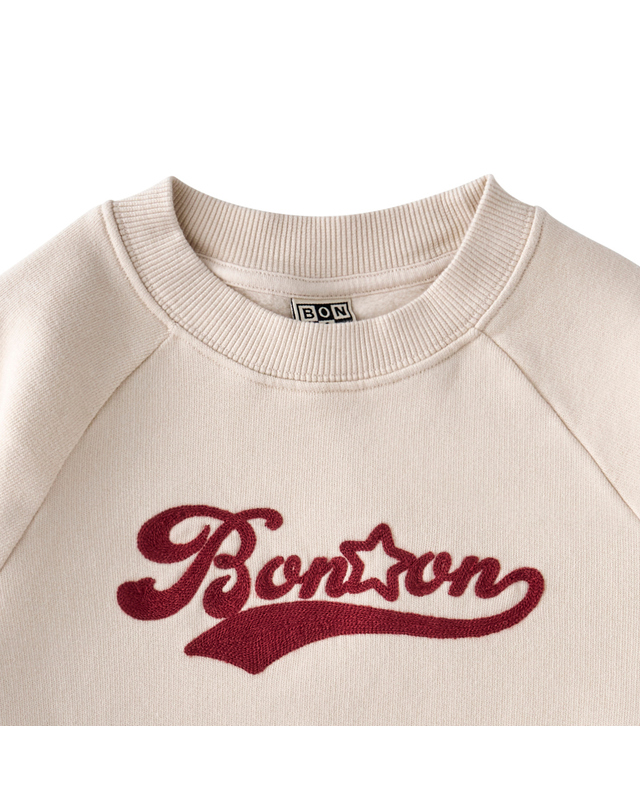 봉통 [BONTON] 봉통 OW샌디봉통스웨트셔츠 ＋기모 (75A7T-334-08) 착용컷