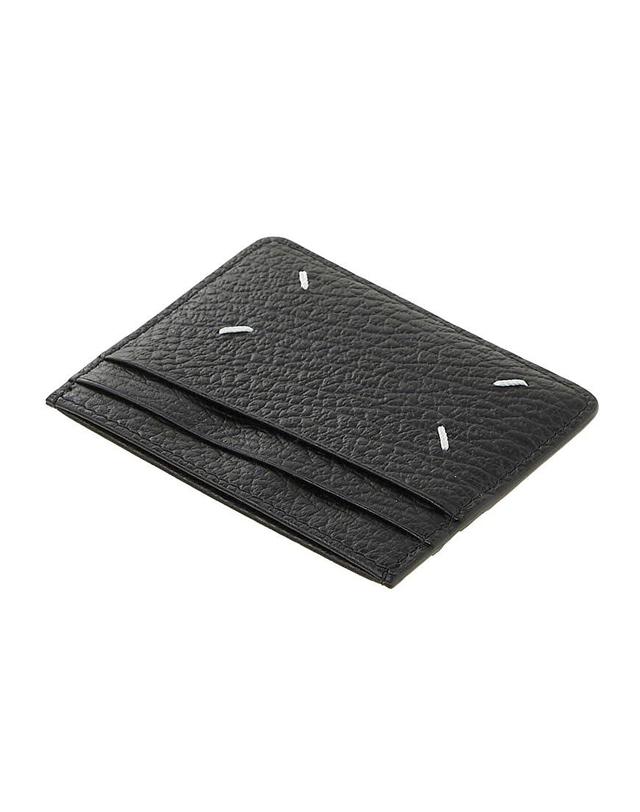 메종 마르지엘라 [메종 마르지엘라] SS26 공용 스티치 카드지갑 SA1VX0006 P4455 T8013 착용컷