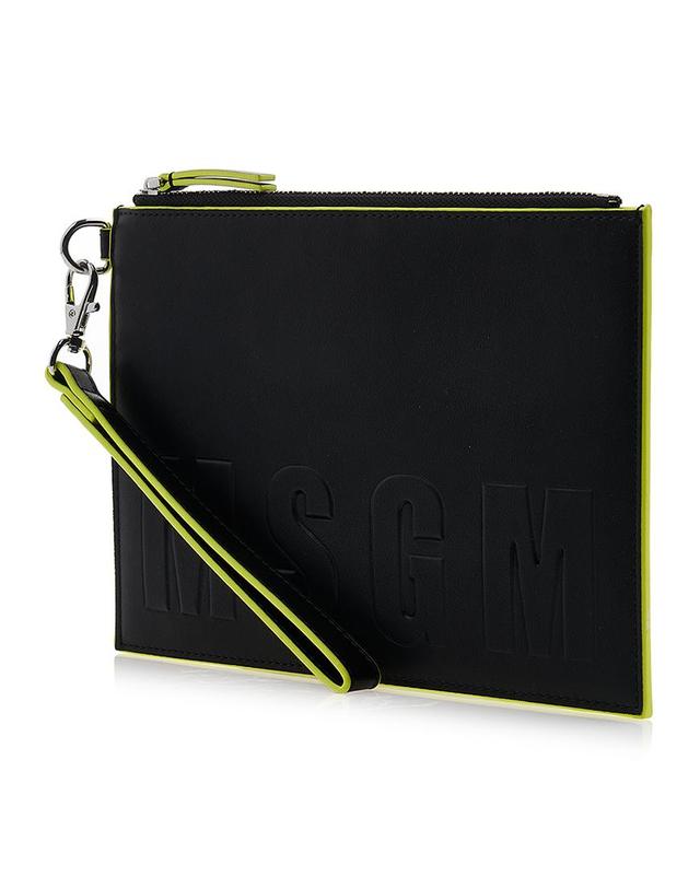 엠에스지엠 [MSGM] 여성 로고 클러치백 3341MDZ53 716 99 착용컷