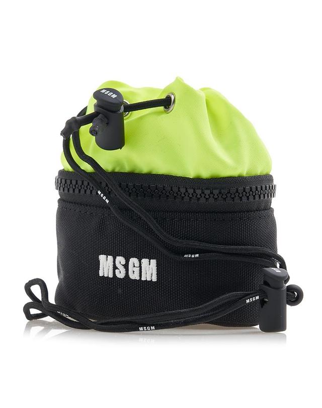 엠에스지엠 [MSGM] 여성 자수 로고 크로스백 3340MZ95 371 99 착용컷