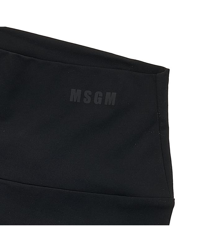엠에스지엠 [MSGM] 여성 쇼츠 레깅스 3441MDB64 237279 99 착용컷