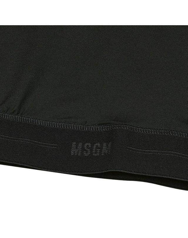 엠에스지엠 [MSGM] 여성 셔링 탑 3441MDT69 237279 99 착용컷