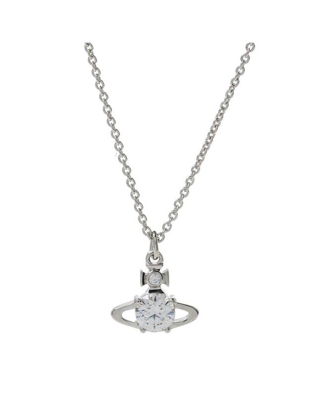비비안 웨스트우드 [비비안 웨스트우드] SS26 여성 레이나 펜던트 목걸이 63020095 P102 착용컷