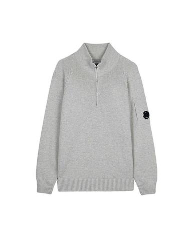 [CP컴퍼니] FW25 남성 램스울 반집업 니트 19CMKN709A 110149A M13