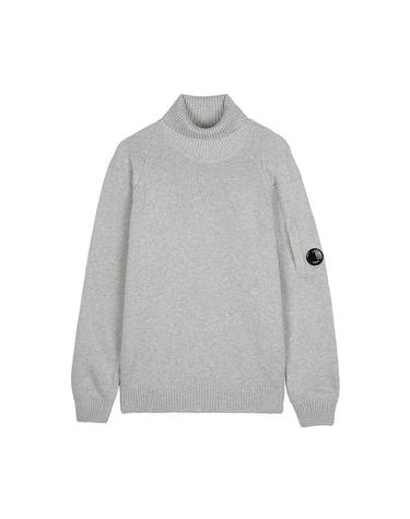 [CP컴퍼니] FW25 남성 램스울GRS 터틀넥니트 19CMKN166A 110149A M13