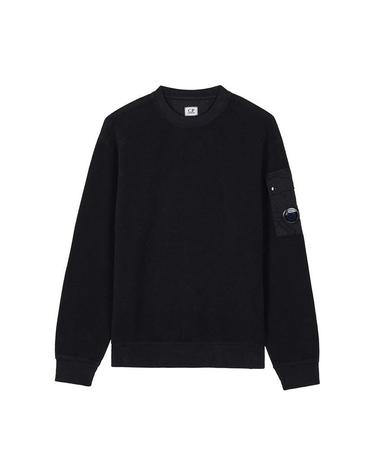 [CP컴퍼니] FW26 남성 렌즈 크루넥 티셔츠 21CMSS192A 006614G 999