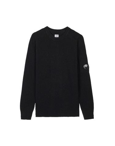 [CP컴퍼니] FW26 남성 렌즈 디테일 울 니트 21CMKN085A 110149A 999
