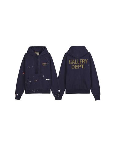 [갤러리 디파트먼트] FW25 남성 GD 페인트 로고 후디 GPH-50044 VNTN
