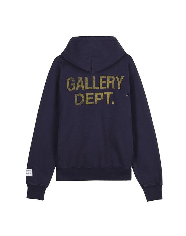 갤러리 디파트먼트 [갤러리 디파트먼트] FW25 남성 GD 페인트 로고 후디 GPH-50044 VNTN 착용컷