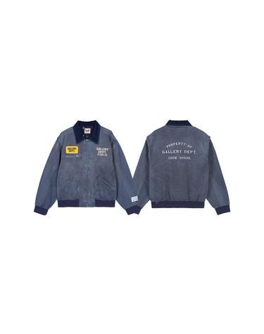[갤러리 디파트먼트] FW25 남성 로고 패치 메카닉 자켓 MJKT-20044 NAVY