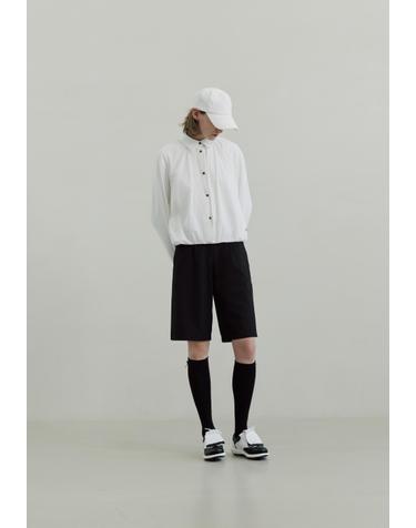 [헬베스코] 여성 하프기장 터크팬츠 (블랙)