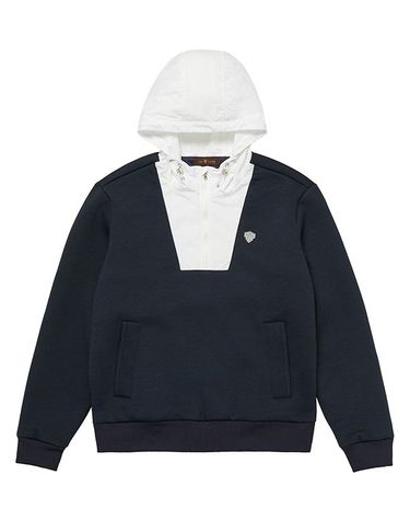 [THE SIENA] 남성 HALF ZIP-UP HOOD T-SHIRT_PMTS3F0007_N2