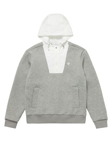 [THE SIENA] 남성 HALF ZIP-UP HOOD T-SHIRT_PMTS3F0007_G2