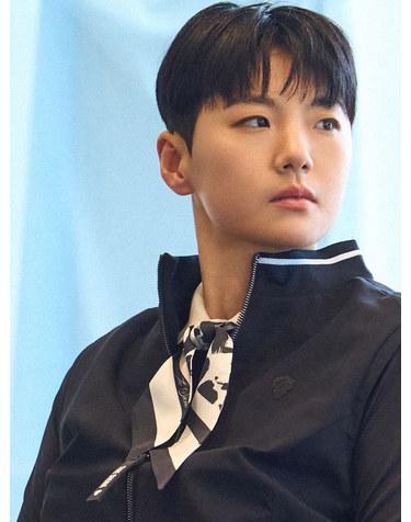로고 실크 스카프 (WOMEN)_PWMU6E0001_BK