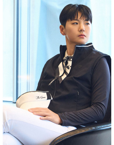 여성 베이직 바이저 (WOMEN)_PWHA6E0001_OW