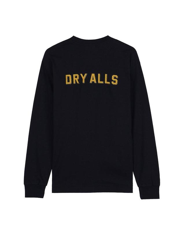 휴먼메이드 [휴먼메이드] FW25 남성 그래픽 롱슬리브 티셔츠 HM30CS044 BLACK 착용컷