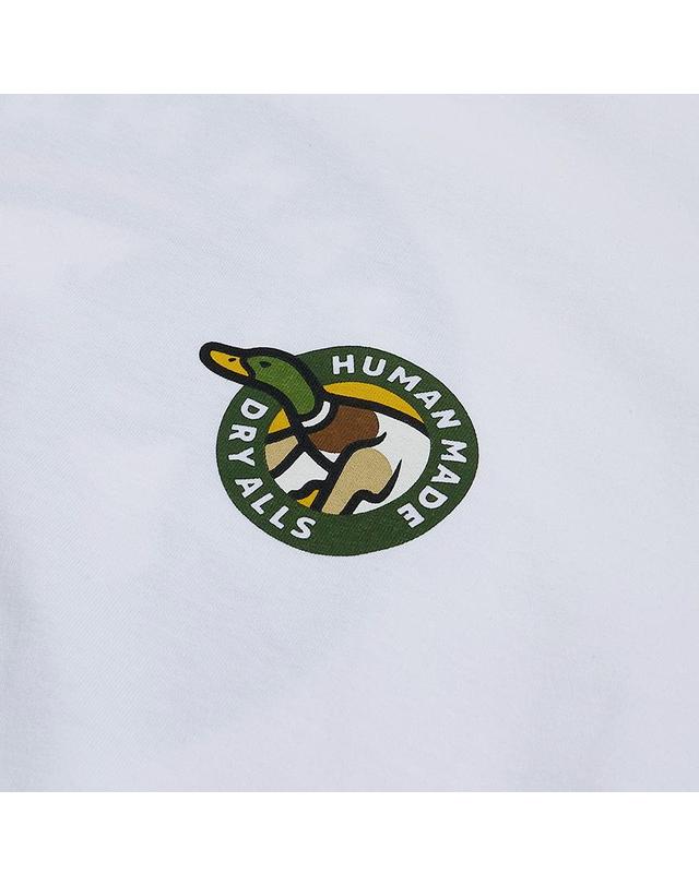휴먼메이드 [휴먼메이드] FW25 남성 그래픽 롱슬리브 티셔츠 HM30CS045 WHITE 착용컷