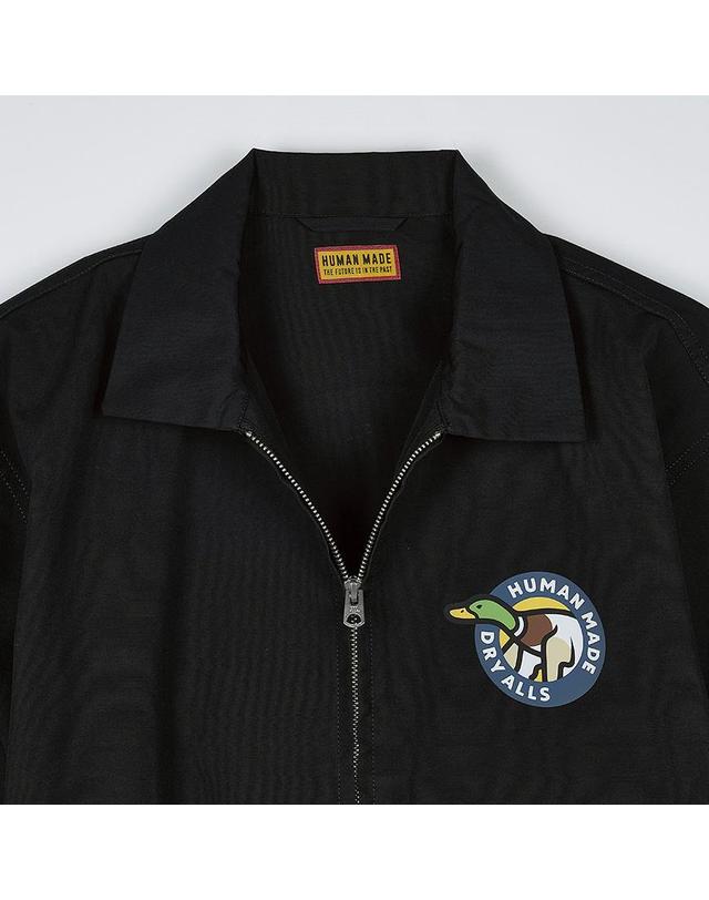 휴먼메이드 [휴먼메이드] FW25 남성 드리즐러 자켓 HM30JK037 BLACK 착용컷