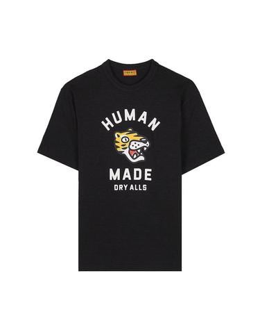 [휴먼메이드] SS26 남성 그래픽 티셔츠 HM31TE010 BLACK