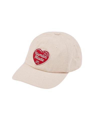 [휴먼메이드] SS26 공용 6패널 트윌 캡 HM31GD018 WHITE
