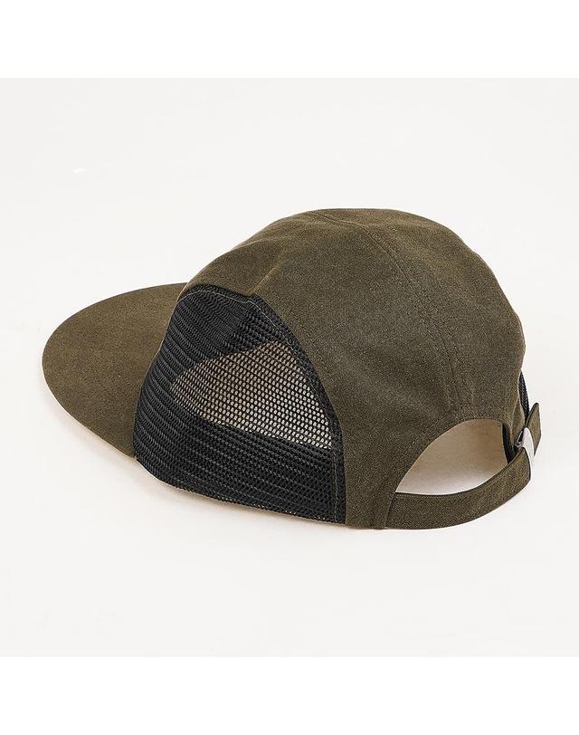 휴먼메이드 [휴먼메이드] SS26 공용 롱빌 캡 HM31GD014 OLIVE DRAB 착용컷