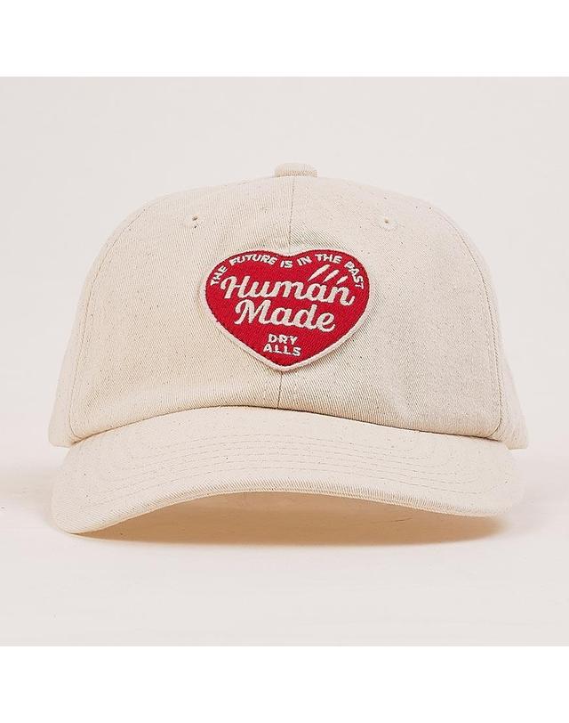휴먼메이드 [휴먼메이드] SS26 공용 6패널 트윌 캡 HM31GD018 WHITE 착용컷