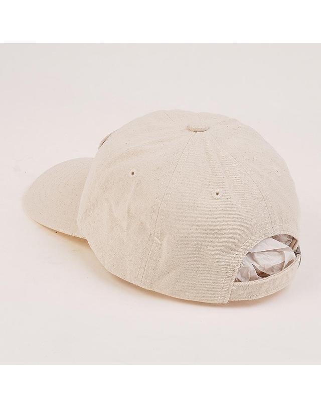 휴먼메이드 [휴먼메이드] SS26 공용 6패널 트윌 캡 HM31GD018 WHITE 착용컷