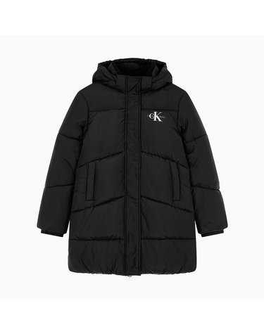 CK LONG PUFFER COAT Ck Black_CKJ4C4O4004