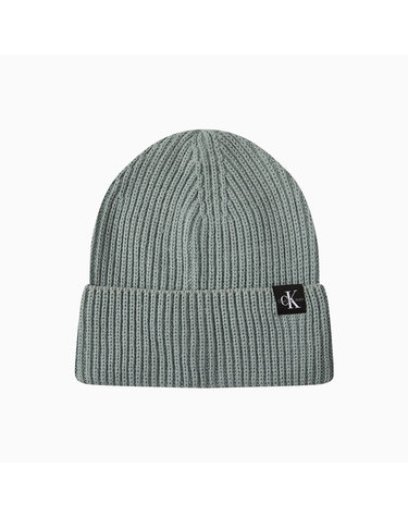 MONOGRAM RIB BEANIE Meteor Green_CKJ4AFA2004