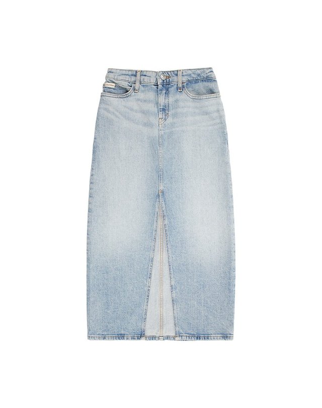 캘빈클라인 키즈 캘빈클라인키즈 DENIM MAXI SKIRT Light Blue Visual 착용컷