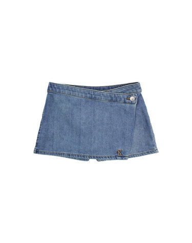 DENIM SKORT SOFT BLUE COMF Soft Blue Comfort