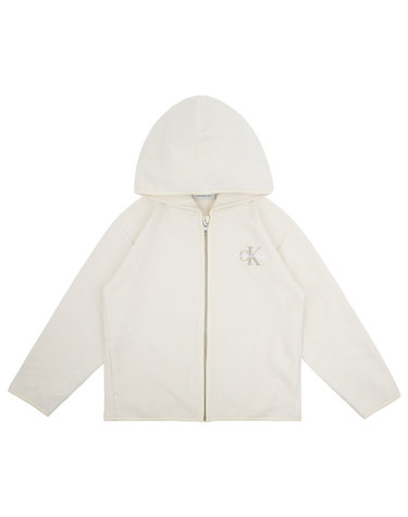 POLAR FLEECE REG ZIP-THROUGH Turtledove