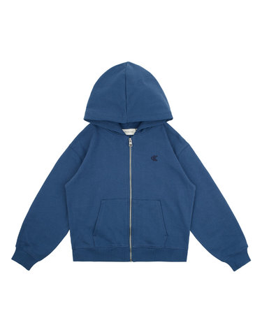 BACK CHECK MONO ZIP-THROUGH Ensign Blue