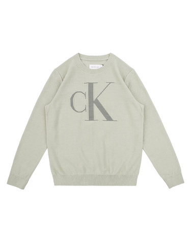 MONOGRAM REG. SWEATER Misty Vale