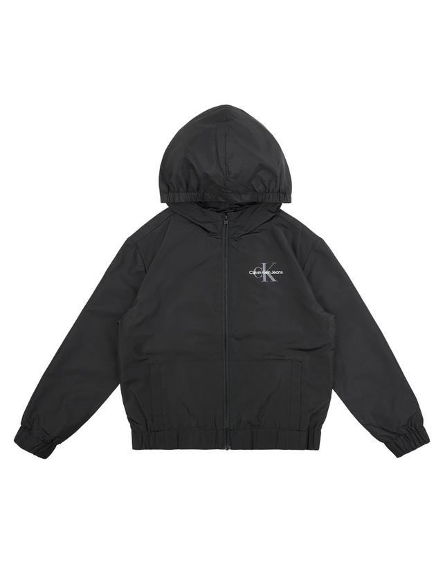 캘빈클라인 키즈 캘빈클라인키즈 MONOLOGO ESSENTIAL JACKET Ck Black 착용컷