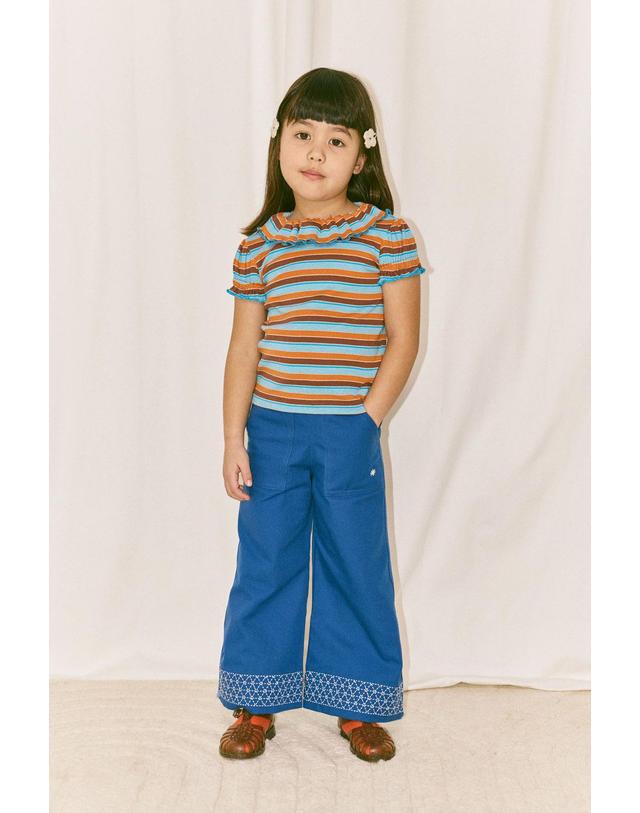 미샤앤퍼프 미샤앤퍼프 26SS 팔로마 키즈 티셔츠 BALLOON SLEEVE PALOMA TEE K3326S26-0BD 착용컷