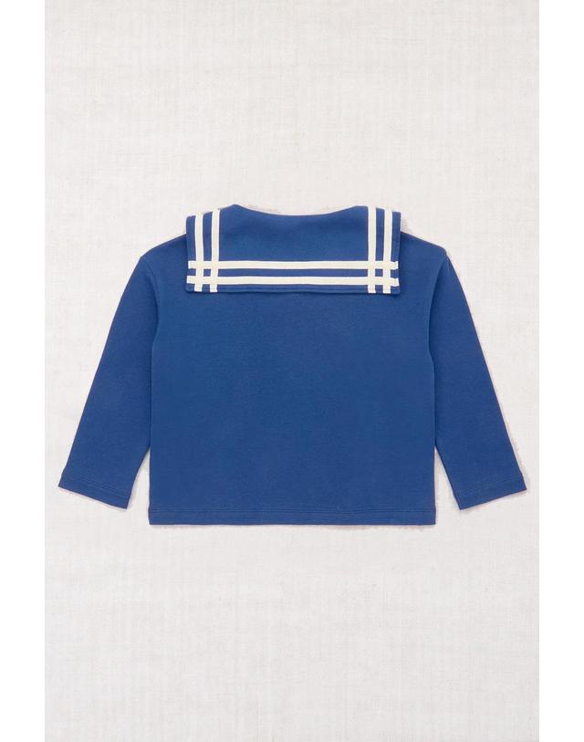 미샤앤퍼프 MISHA&PUFF 미샤앤퍼프 26SS 세일러 키즈티셔츠 K3011S26-439 착용컷
