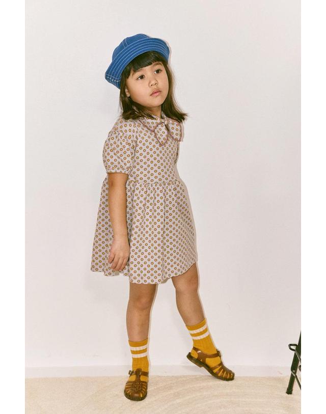 미샤앤퍼프 미샤앤퍼프 26SS 키즈 원피스 JUNIOR SCOUT DRESS K3213S26-00C 착용컷