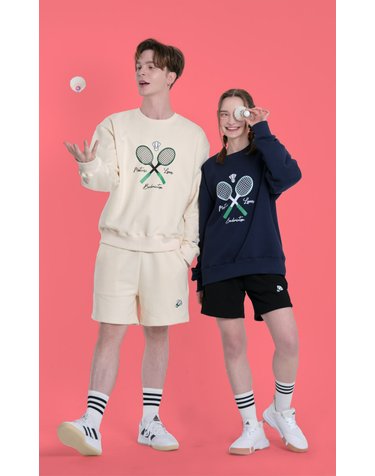 메스타리 배드민턴 MASCOT SHORT CREAM 반바지 크림 CS2003