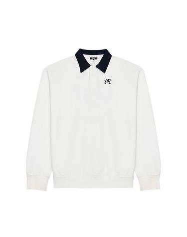 [밀라코/국내발송] 말본골프 카라 폴로 크루넥 티셔츠 M5111LFS06WHT
