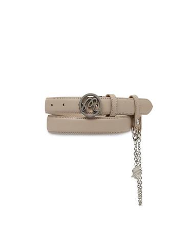 [밀라코/국내발송] 말본골프 여성 체인 키링 벨트 M5142PBT03BEI